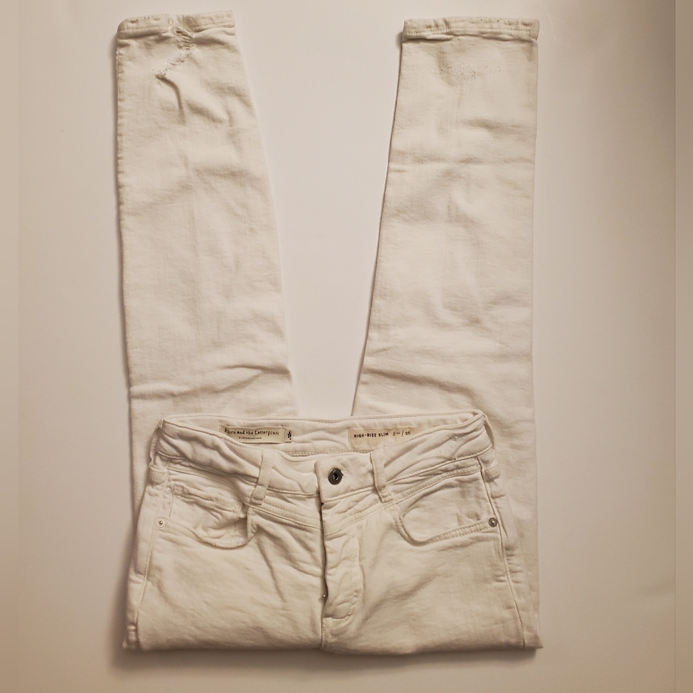 Pilcro Anthropologie High Rise Slim Jeans